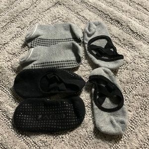 Set of 3 Pilates Socks